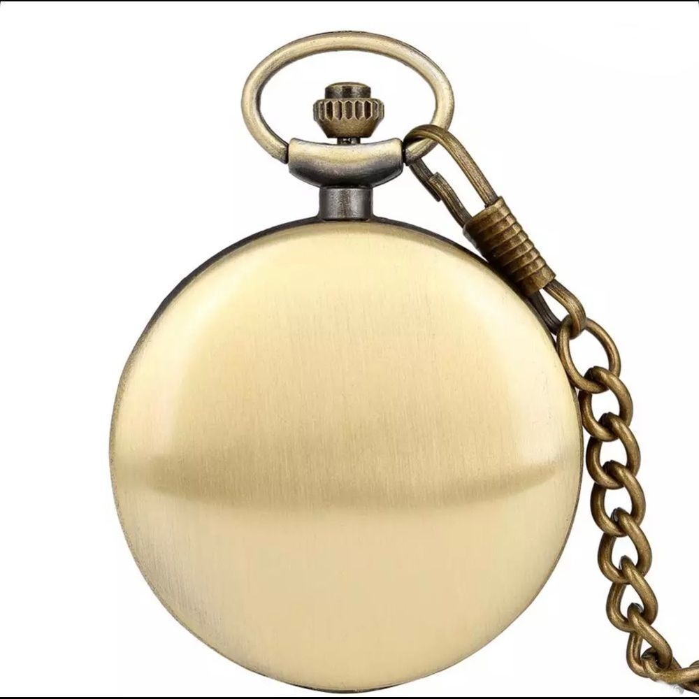 Bronze Fire Department Quartz Pocket Watch‎ - Picture 5 of 5